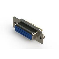 EDAC 628-M15-222-LT2 D-Sub Connectors - Standard Density Vertical Machined D-Sub Connector