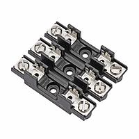 Eaton S-8301-3 Straight Terminal 300 VOLT 30 AMP GLASS FUSE BLOCK-3 POLE