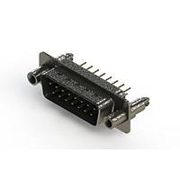 EDAC 627-M15-220-LN6 D-Sub Connectors - Standard Density Vertical Machined D-Sub Connectors