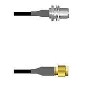 Amphenol Custom Cable Q-2303E000D084i RF Cable Assemblies N-SJB/SMA-SP LMR19 84I