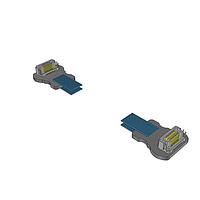 Samtec HLCD-10-40.00-TR-TR-1 Hermaphroditic Cable High Speed Hermaphroditic Cable