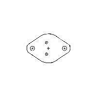 Aavid 53-03-12G Thermally Conductive Insulators Thermalsil III Electric Insulator for TO-3, 41.91x28.96x3.56x2.36mm