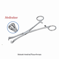 DaiHan DM.For7045 Intestinal/Tissue Forceps, SS, Bobcock, Jaws-w11×72mm, L180mm