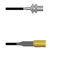 Amphenol Custom Cable Q-0403W0003120i RF Cable Assemblies BNC-SJB/SMB-SP G174 120I