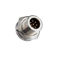 Amphenol LTW BSD-05PMMP-SC7001 Standard Circular Connector Ceres, Standard Size, Metal, 5A, 05 pins, Male Connector, Male Contact, Circular, Screw Thread, PCB 180, Receptacle, IP67