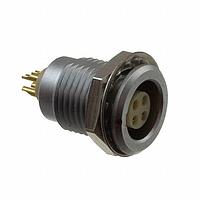 NorComp 821B004-203RF01 Connectors 1B 4P FML PNL MNT FIXED FRONT NUT