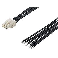 Molex 226263-2062 Discrete Wire Assembly Micro-Fit+ F-to-Pigtail OTS Cbl Asmy DR 150mm lgt Tin Plt 6 Ckts Nat