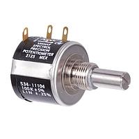 Vishay Spectrol 534B1104JC Rotary Metal 7/8" WW 100Kohms 10 Turns
