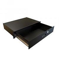 Hammond Manufacturing RDRW1900822LG1 Storage Drawer Rack Mount Locking Storage Drawer