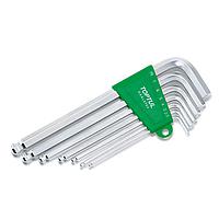 TOPTUL GAAL0704 - 7PCS Long Type Ball Point  Hex Key Wrench Set