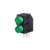 Kingbright WP1503EB/2GD LED Circuit Board Indicators Green Green Diffused 568nm 50mcd