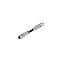Amphenol CONEC 43-10904 Sensor Cables / Actuator Cables CNCT CBL M12X1HT FML AXL MALE CNCTR AXL