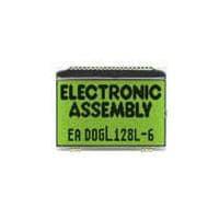 DISPLAY VISIONS EA DOGL128L-6 Graphic LCD Displays STN (+) Reflective Yel/Grn Background