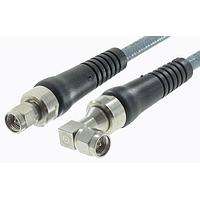 Semflex / Cinch Connectivity Solutions 2122-DKF-0012 RF Cable Assemblies SMA Plug to SMA R/A Plug 12 Inches