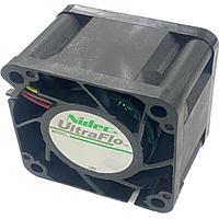 Nidec Components W40S12BMD5-07 DC Fans DC Fan ,40x40x28mm, 12VDC, 21.9CFM, 7.7W, 0.64A,  58.0dBA, Ball bearing, 4-Lead Wires, Tach/PWM, Single Axial