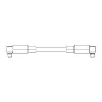 Molex 89762-2160 RF Cable Assemblies CA, MMXC R/A PLUG x 2, 50 OHM, RG316