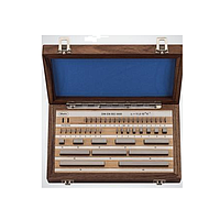 Mahr 4800412 Rectangular Gage Block Set made of Steel (405 ; Tolerance class 2)