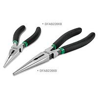 TOPTUL DFAB2206B - Slant Edge Cutting Pliers with Wire Stripper (NEW MODEL)