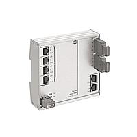 HARTING 24020062120 Unmanaged Ethernet Switches Ha-VIS eCon 2062BT-AD-P - unmanaged switch with 6 RJ45 (4 PoE), 2 SC Duplex MM Fiber, (extended temp. range)