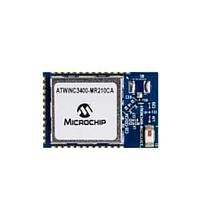 Microchip Technology ATWINC3400-MR210CA131-T Multiprotocol Modules ATWINC3400 802.11 b/g/n + Bluetooth 5 Module Chip Antenna T&R