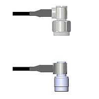 Amphenol Custom Cable Q-2E04V000D010i RF Cable Assemblies N-RP/TNC-RP LMR19 10I