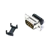 NorComp 184A009-192L001 Plug 9P MALE FLAT RIBBON IDC, GOLD FLASH