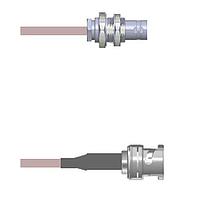 Amphenol Custom Cable Q-0700K000R010i RF Cable Assemblies BNC-SJB/BNC-SP G316D 10I