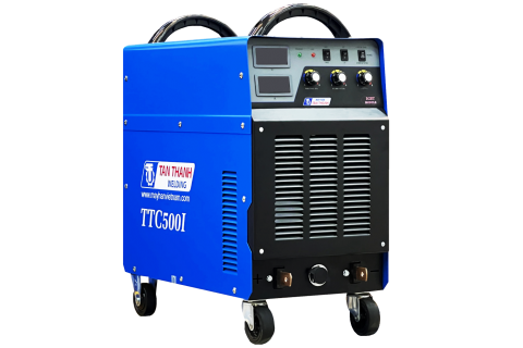 Industrial MIG/MAG welding machine used in workshop applications