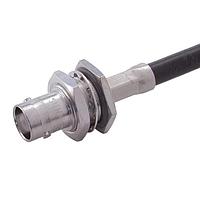 HUBER+SUHNER 24_BNC-50-3-25/133_NH Connectors BNC straight bulkhead cable jack(f)