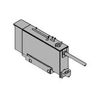 Banner Engineering D12SP6FV Fiber Optic Sensors D12 Series: Glass Fiber Optic; Range: Depends on Fiber; Input: 10-30 V dc; Output: Complementary PNP; 2 m (6.5 ft) cable