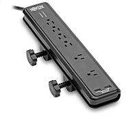 Tripp Lite TLP606DMUSB Surge Protectors SurgProtectorDeskMnt USB 6 Out 6' Cord