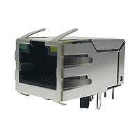 Pulse Electronics J1011F21PNL Magnetic Jack Tab up 4-core THT