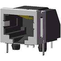 Amphenol Commercial Products RJE03-188-2420 Modular 8P Modular Jack Partial Shield