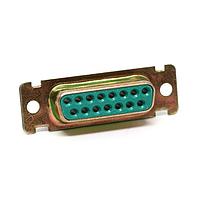 Cinch DAMAM15SFO Receptacle DSUB 15F CRIMP LC   ZINC