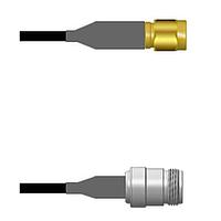 Amphenol Custom Cable Q-6901W0008010i RF Cable Assemblies SMA-SP/N-SJ RG58 10I