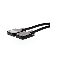 OMRON E3T-FT23F 2M Ultracompact, Ultrathin Photoelectric Sensor with Built-in Amplifier (300 mm, through-beam, PNP, Light-ON)