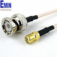 Fairview FMC0813316 BNC Male to SMA Female Cable RG-316 Coax