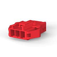 AMP Connectors - TE Connectivity 2005250-2 Headers & Wire Housings PDL 3P CAP 3.96 P/M(GWT) RED