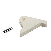 BIVAR CP-86 VT Card Ejectors PCB Card Ejector, 0.062 in. PCB Width, 0.98 in. Upturned Lever, Nylon, Violet