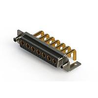 EDAC 630-24W7250-3TE Mixed Contact D-Sub Connectors Right-angle Power Combo D-Sub Connector