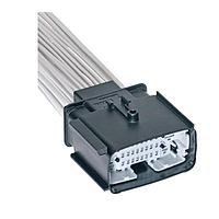 Aptiv 35730043 Connectors 38 Way M CTS 1.2 2.8 6.3 Sealed Connector Black