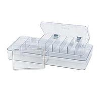 Flambeau 5204CL Multiple Compartment Four-Compartment Box 4 5/16" x 2 5/8" x 1 1/16" (10.95 x 6.67 x 2.70 cm)