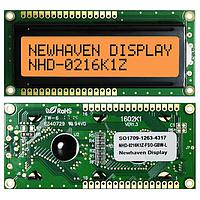 Newhaven Display NHD-0216K1Z-FSO-GBW-L LCD Character Display Modules STN- GRAY Transfl 80.0 x 36.0