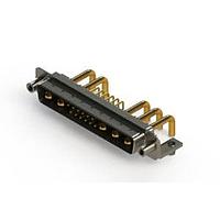 EDAC 629-17W5650-2N5 Mixed Contact D-Sub Connectors Right-angle Power Combo D-Sub Connector