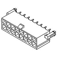 Molex 43460-0002 Power MiniFitJr V Hdr BrkLst Tin V-0 4Ckt