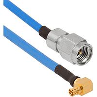 Amphenol SV Microwave FRSMPM-085-MS292-060 SMPM R/A F 2.92mm STR M 6"Cable