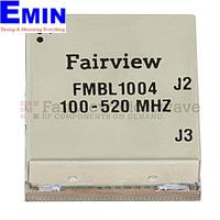Fairview FMBL1004 100 MHz to 520 MHz Balun at 50 Ohm to 25 Ohm Rated to 100 Watts in a SMT (Surface Mount) Package