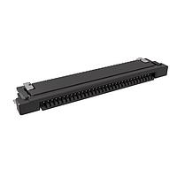 Amphenol FCI SFV32R-1STE1HLF Board Mount 0.50mm Flex Connector, SFV-R Series, 32 Position, Bottom Side Contact, Side Entry Surface Mount ZIF Connector, Halogen Free, Lead Free