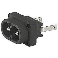 Schurter 3-100-666 AC Power Entry Modules 2.5A 70C WHITE APPLIANCE INLET