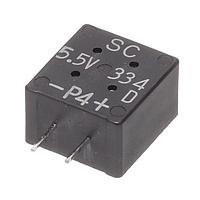 KEMET FMD0H334ZF Flat Rectangular 5.5Vol 0.33F 20/+80% 85C ESR=25Ohm AEC-Q200